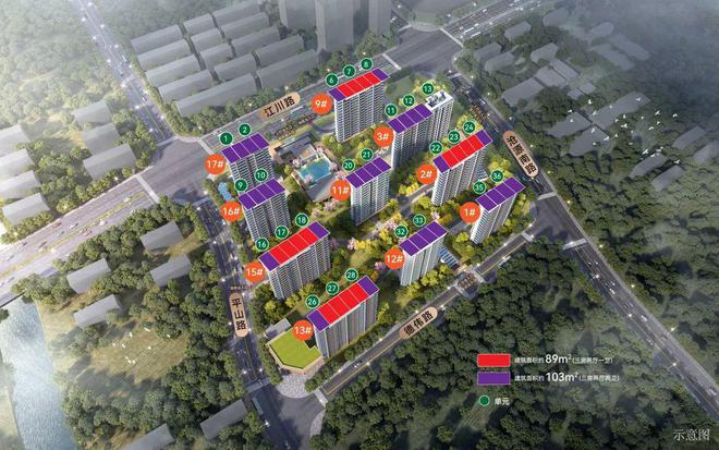 站）楼盘测评-优缺点分析附详细资料爱游戏最新2024华润映江润府（网(图14)